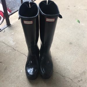 Black Hunter Boots